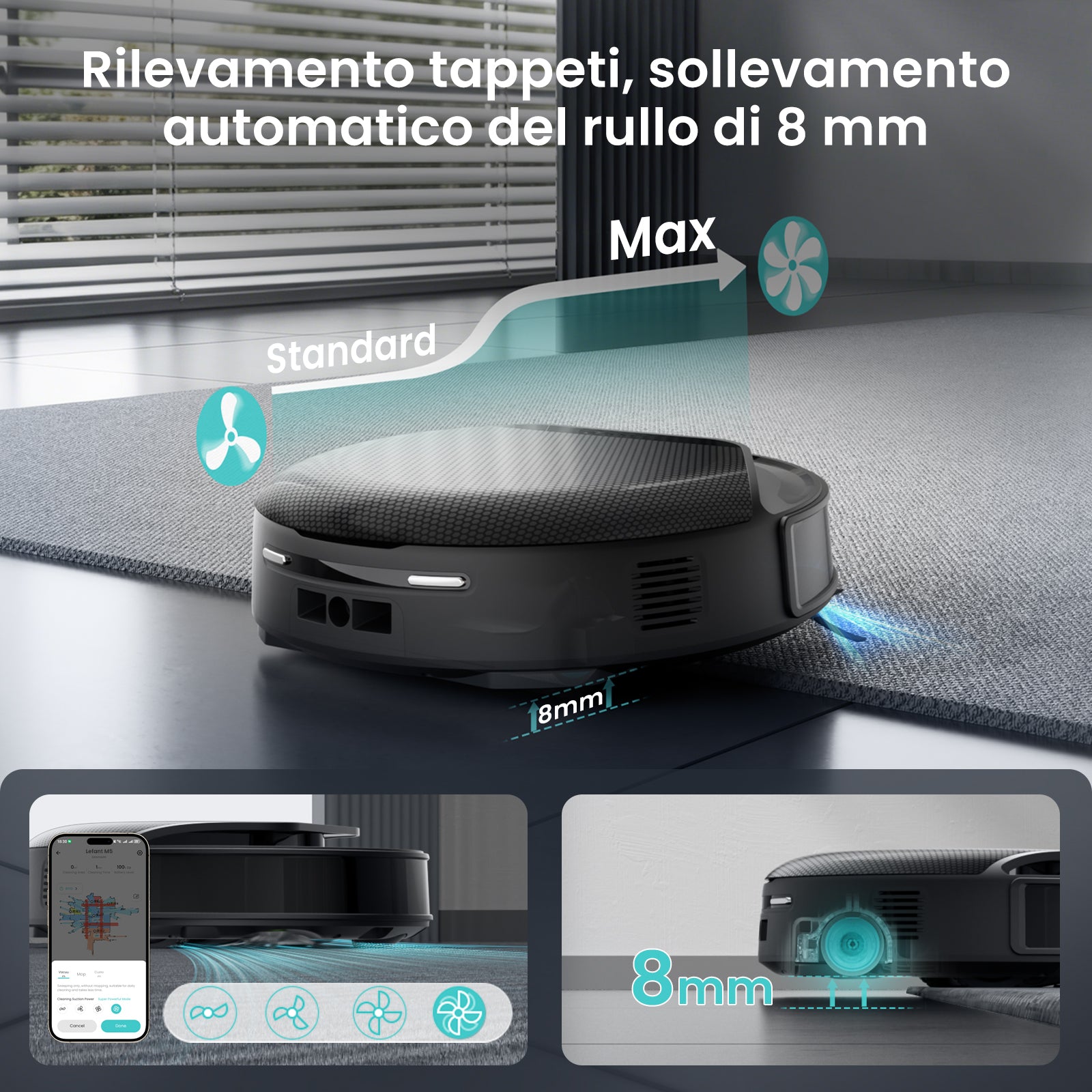Lefant M5 Series: Robot Vacuum Cleaner